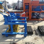 QM4-45 Diesel Powered Mobile Concrete Wall Block Moulding Machine Price
