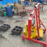 QMR2-45 Portable Small Simple Vibration Concrete Block Laying Machine