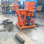 QT2-25 Diesel Powered Hydraulic Soil Clay Interlocking Lego Brick Making Machine